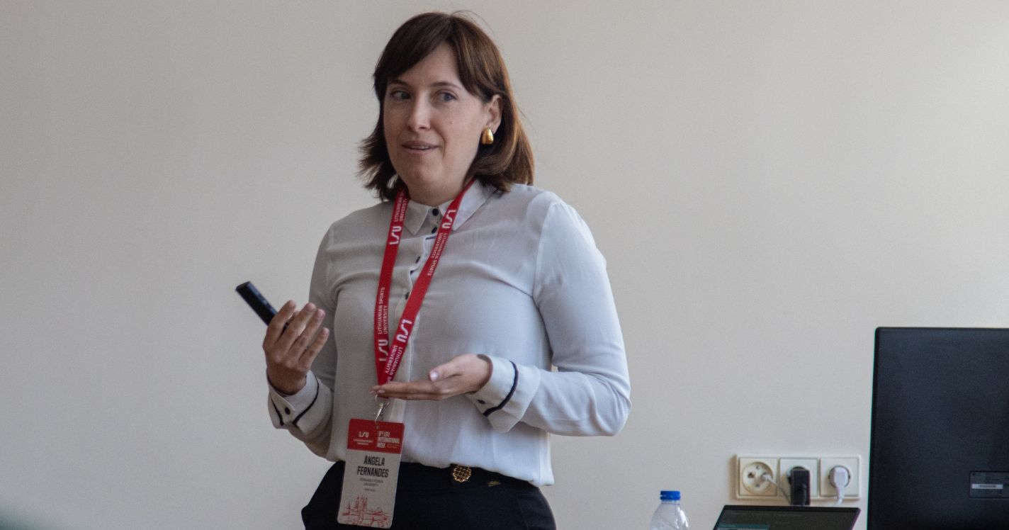 Prof. Ângela Fernandes - Lithuanian Sports University International Week
